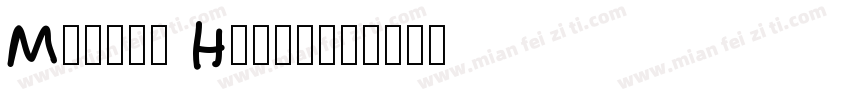 Marker Heavy字体转换